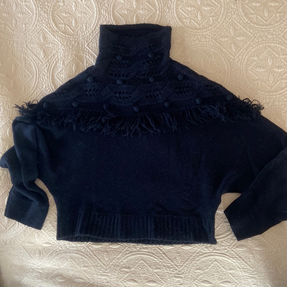 Rachel Zoe black fashion sweater
